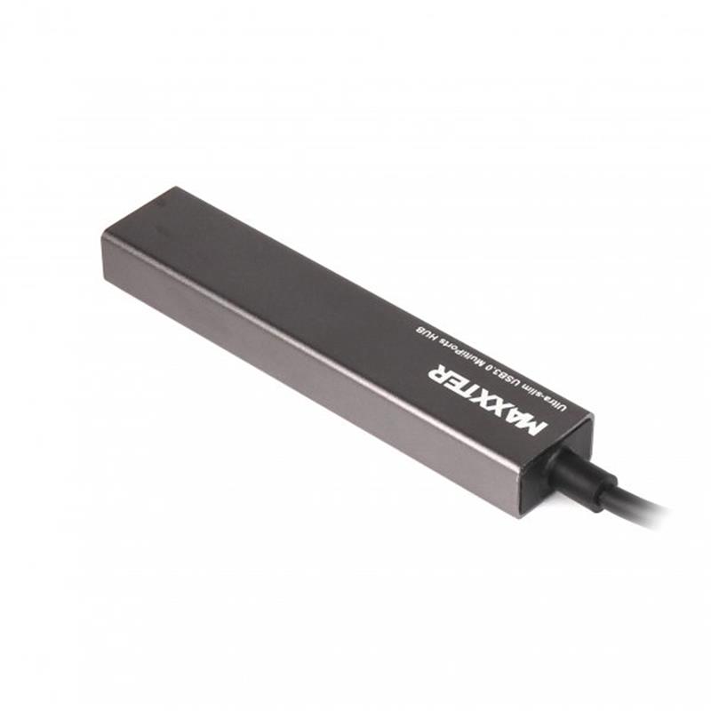 Концентратор USB 3.0 Maxxter 4хUSB3.0 Dark Grey (HU3A-4P-02) Концентратор USB 3.0 Maxxter 4хUSB3.0 Dark Grey (HU3A-4P-02)