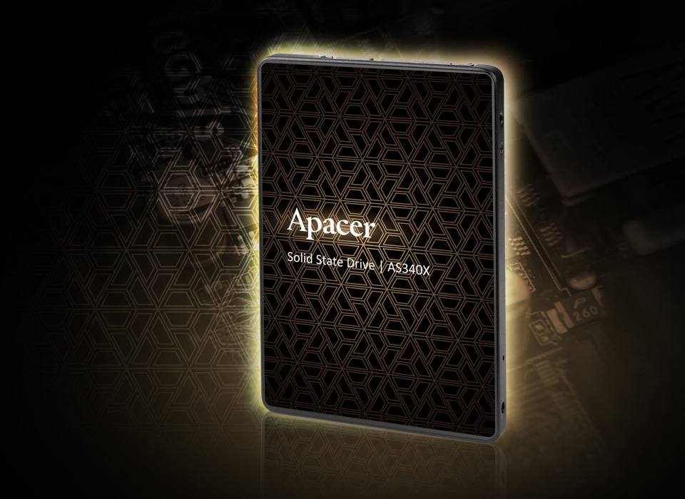 Накопичувач SSD 120GB Apacer AS340X 2.5 Накопичувач SSD 120GB Apacer AS340X 2.5