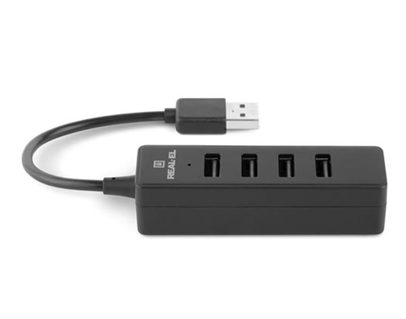 Концентратор REAL-EL HQ-154 Black Концентратор REAL-EL HQ-154 Black