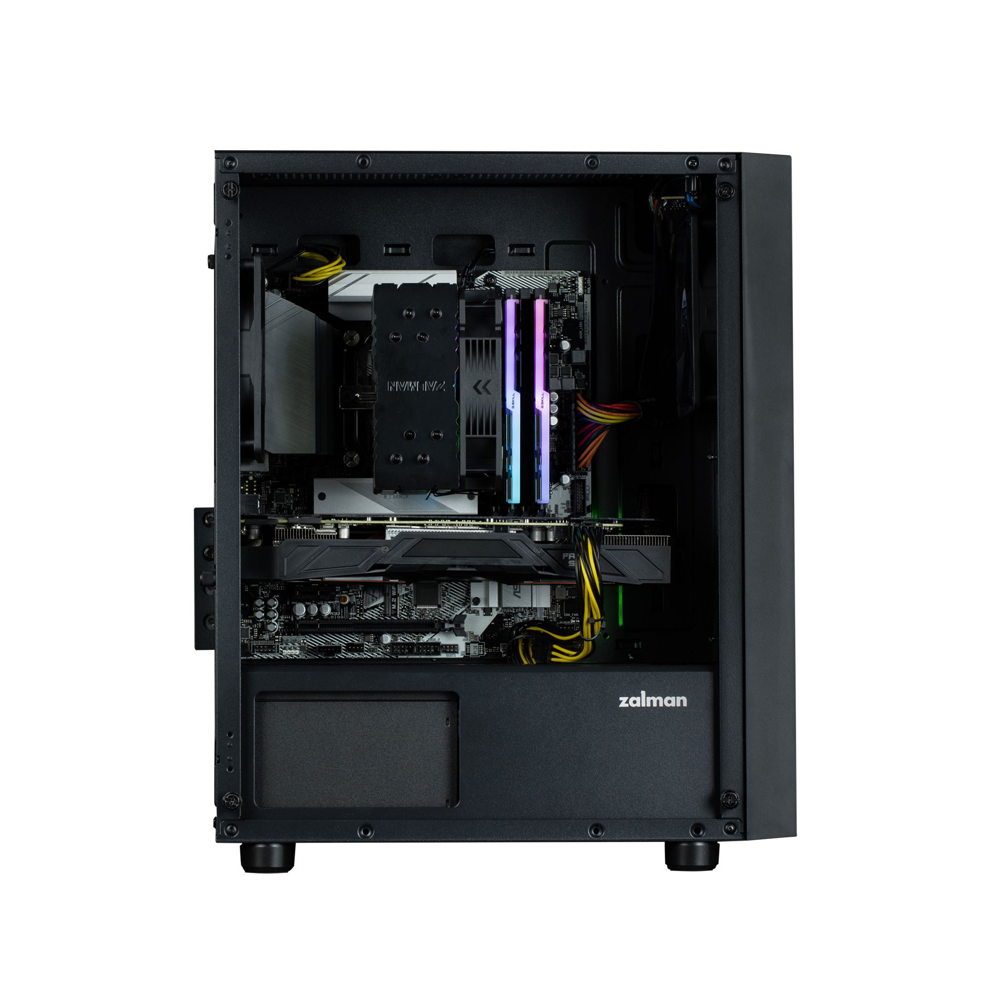 Корпус Zalman T3 Plus Black (T3PLUS) без БЖ Корпус Zalman T3 Plus Black (T3PLUS) без БЖ