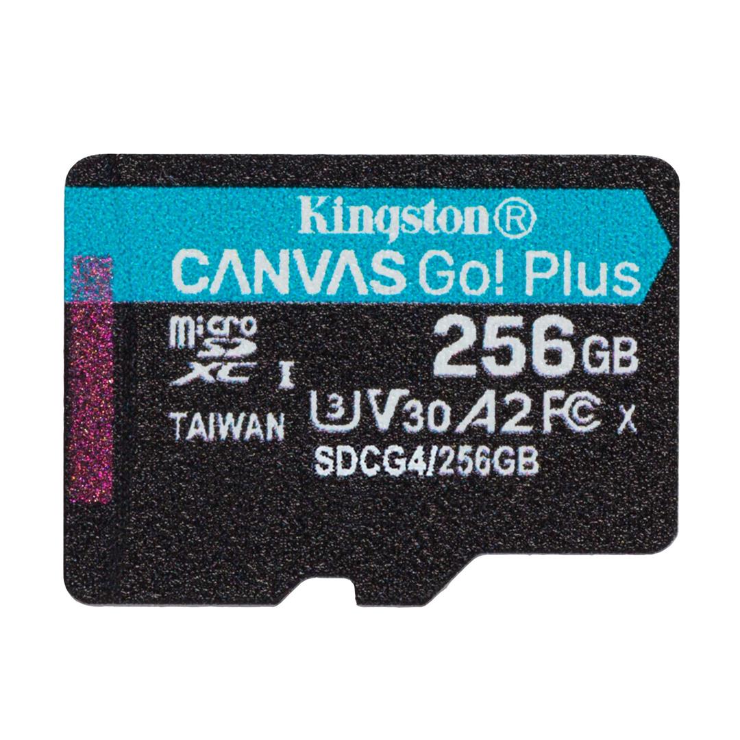 Карта пам`яті MicroSDXC 256GB UHS-I/U3 Class 10 Kingston Canvas Go! Plus R200/W160MB/s (SDCG4/256GB Карта пам`яті MicroSDXC 256GB UHS-I/U3 Class 10 Kingston Canvas Go! Plus R200/W160MB/s (SDCG4/256GB