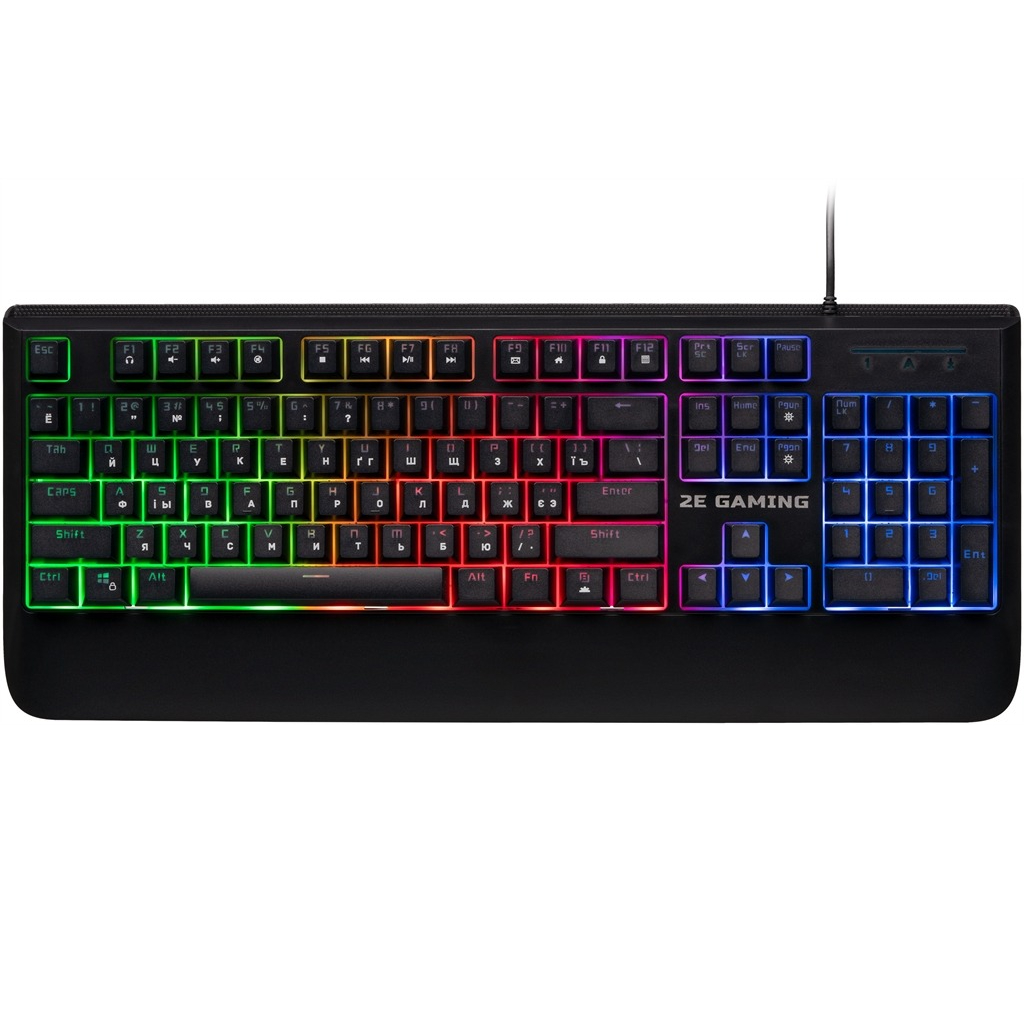 Клавіатура 2E Gaming KG325UB LED Ukr Black (2E-KG325UB) Клавіатура 2E Gaming KG325UB LED Ukr Black (2E-KG325UB)