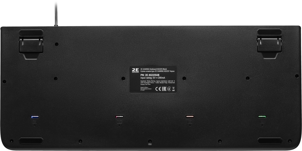 Клавіатура 2E Gaming KG325UB LED Ukr Black (2E-KG325UB) Клавіатура 2E Gaming KG325UB LED Ukr Black (2E-KG325UB)