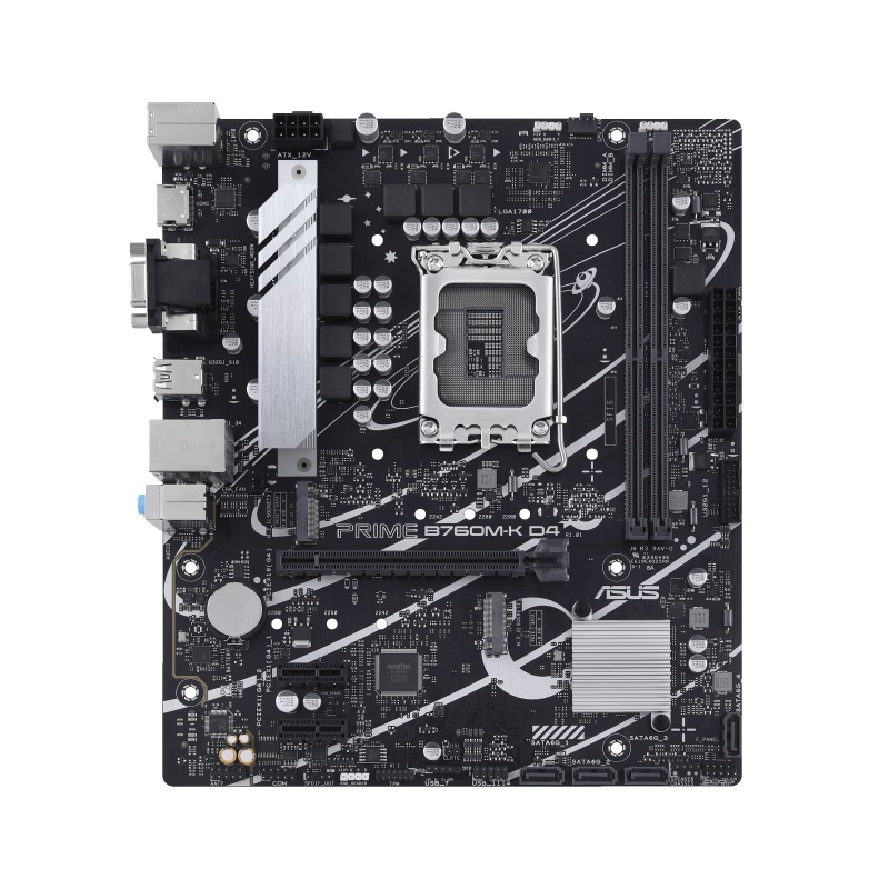Материнська плата Asus Prime B760M-K D4 Socket 1700 Материнська плата Asus Prime B760M-K D4 Socket 1700
