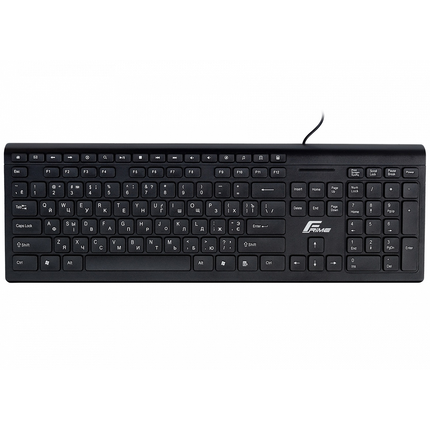 Клавіатура Frime Choco Keyboard Black USB (FKBB0223) Клавіатура Frime Choco Keyboard Black USB (FKBB0223)