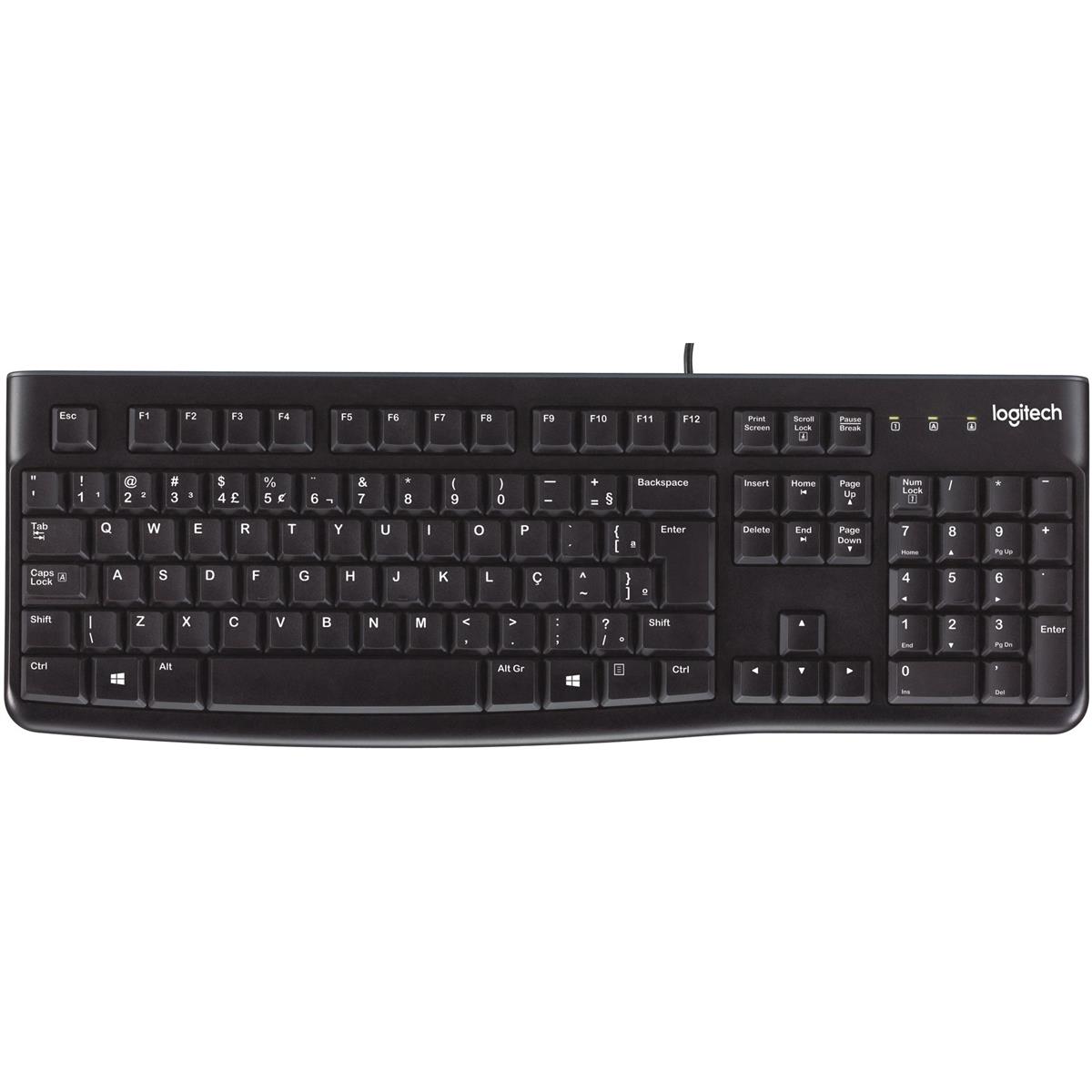 Клавіатура Logitech K120 for Business Ukr Black (920-002643) Клавіатура Logitech K120 for Business Ukr Black (920-002643)
