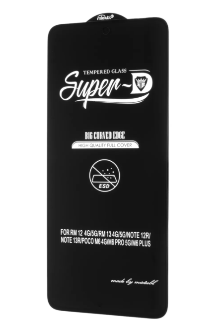 Захисне скло MIETUBL Super D ESD Xiaomi Redmi 12 4G, 5G black Захисне скло MIETUBL Super D ESD Xiaomi Redmi 12 4G, 5G black