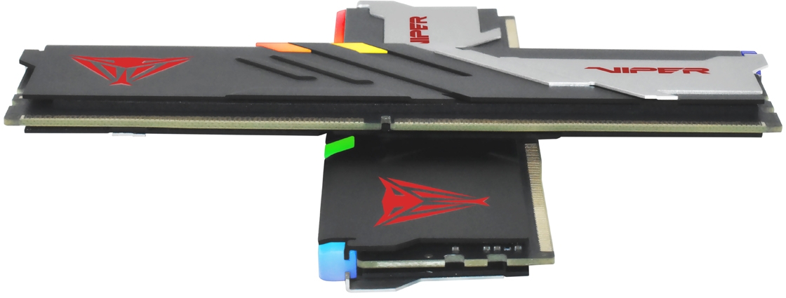 Модуль пам`яті DDR5 2x32GB/6000 Patriot Viper Venom RGB (PVVR564G600C36K) Модуль пам`яті DDR5 2x32GB/6000 Patriot Viper Venom RGB (PVVR564G600C36K)