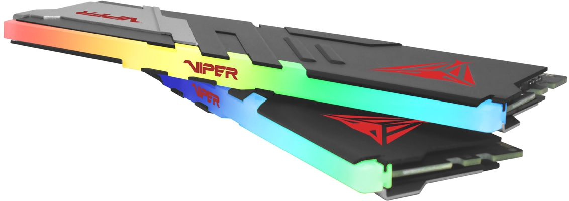 Модуль пам`яті DDR5 2x32GB/6000 Patriot Viper Venom RGB (PVVR564G600C36K) Модуль пам`яті DDR5 2x32GB/6000 Patriot Viper Venom RGB (PVVR564G600C36K)