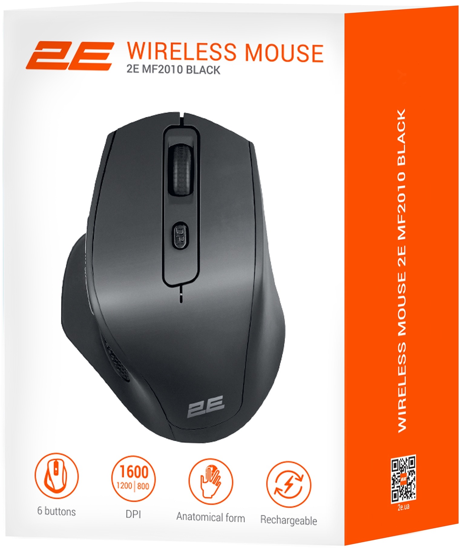 Миша бездротова 2E MF2010 WL Black (2E-MF2010WB) Миша бездротова 2E MF2010 WL Black (2E-MF2010WB)