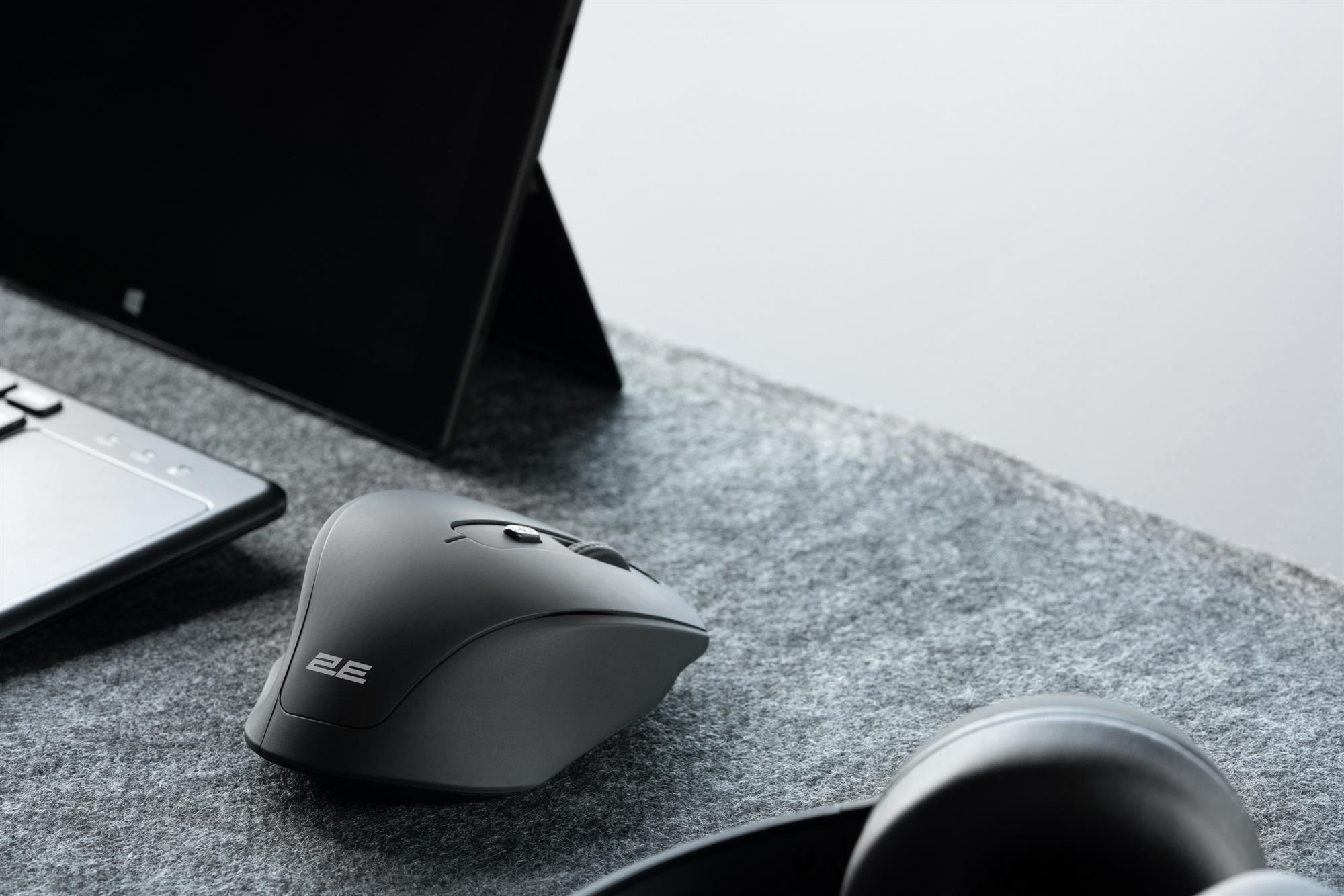 Миша бездротова 2E MF2010 WL Black (2E-MF2010WB) Миша бездротова 2E MF2010 WL Black (2E-MF2010WB)