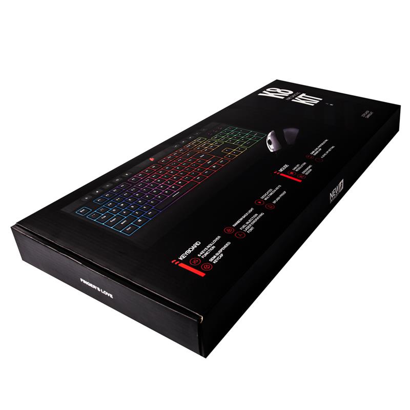 Комплект (клавіатура, мишка) 1stPlayer K8 KIT Black USB Комплект (клавіатура, мишка) 1stPlayer K8 KIT Black USB