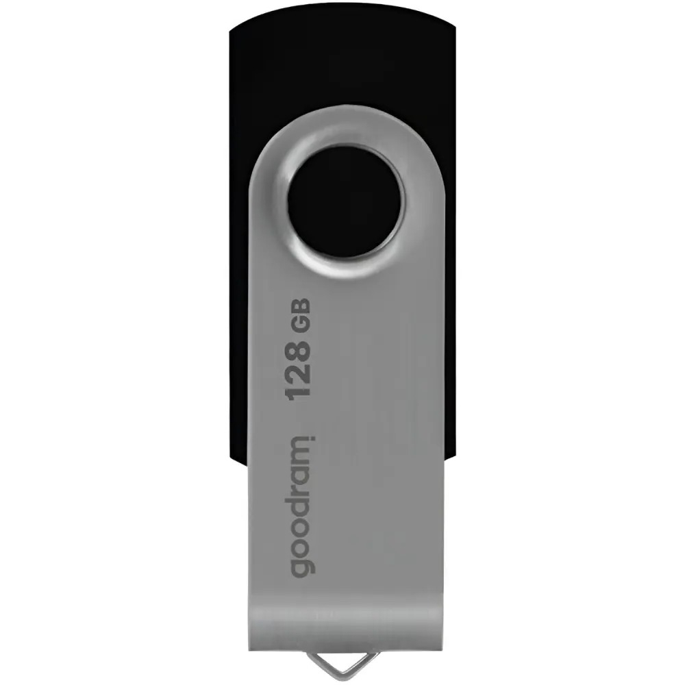 Флеш-накопичувач USB3.2 128GB Goodram UTS3 (Twister) Black (UTS3-1280K0R11)