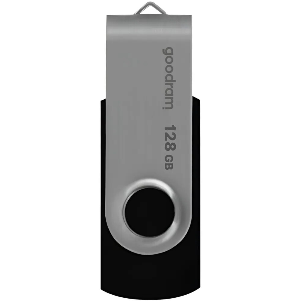 Флеш-накопичувач USB3.2 128GB Goodram UTS3 (Twister) Black (UTS3-1280K0R11) Флеш-накопичувач USB3.2 128GB Goodram UTS3 (Twister) Black (UTS3-1280K0R11)