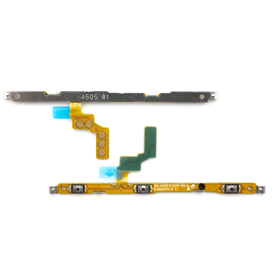 Шлейф Samsung A205F Galaxy A20 з кнопками ввімкнення та гучності (Original)