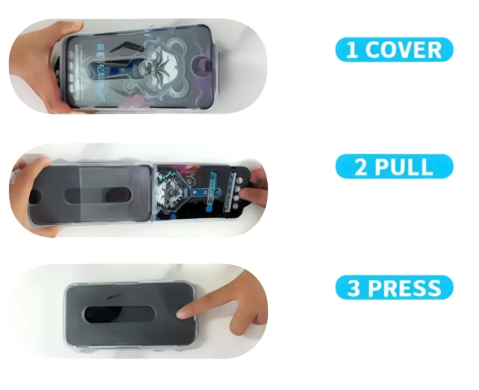 Захисне скло BEISOKY Magic Box ESD Apple iPhone 17 Full Glue black Захисне скло BEISOKY Magic Box ESD Apple iPhone 17 Full Glue black