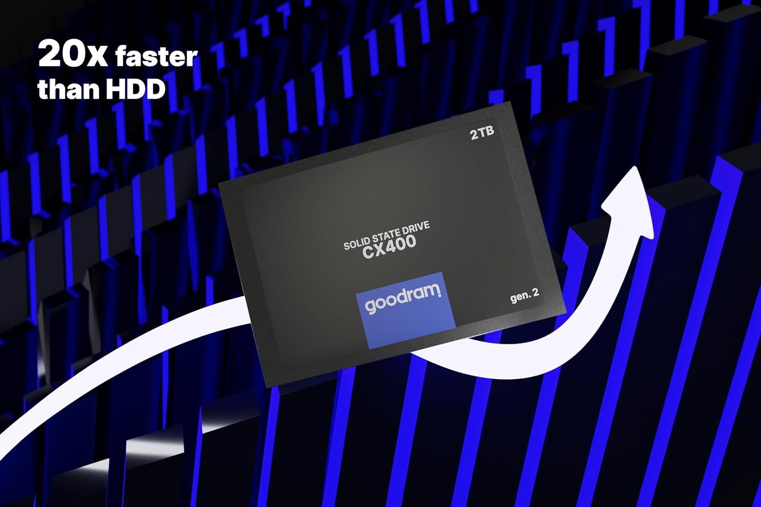 Накопичувач SSD 128GB GOODRAM CX400 Gen.2 2.5 Накопичувач SSD 128GB GOODRAM CX400 Gen.2 2.5