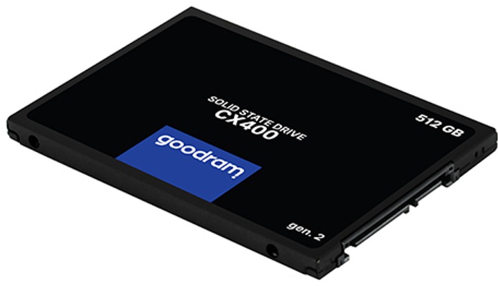 Накопичувач SSD 512GB GOODRAM CX400 Gen.2 2.5 Накопичувач SSD 512GB GOODRAM CX400 Gen.2 2.5