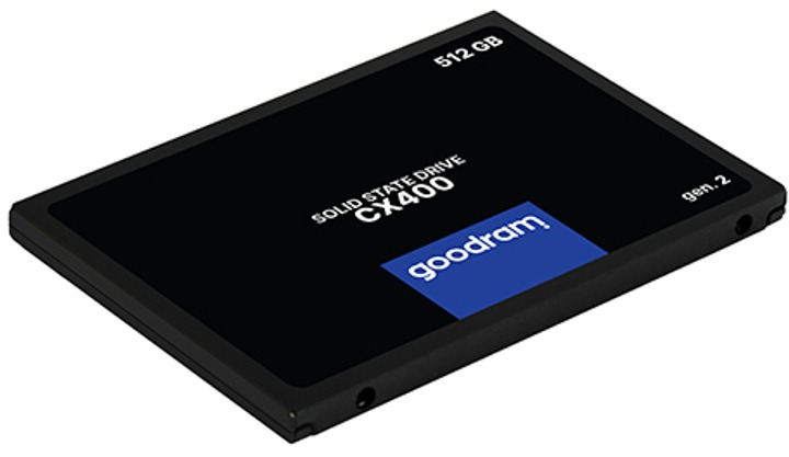 Накопичувач SSD 512GB GOODRAM CX400 Gen.2 2.5 Накопичувач SSD 512GB GOODRAM CX400 Gen.2 2.5