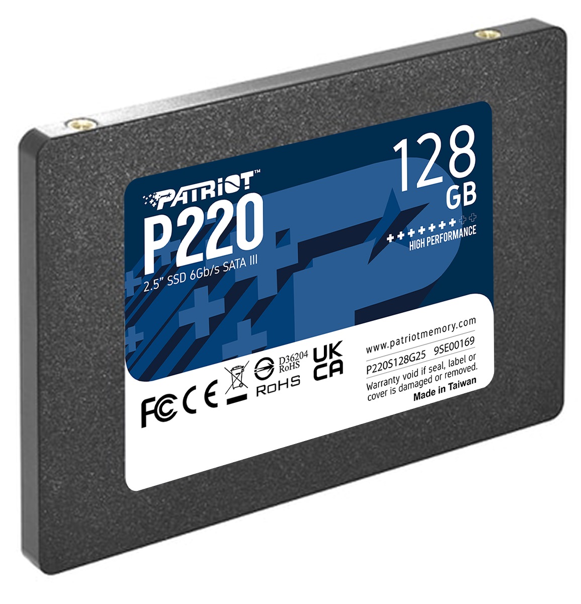 Накопичувач SSD 128GB Patriot P220 2.5 Накопичувач SSD 128GB Patriot P220 2.5