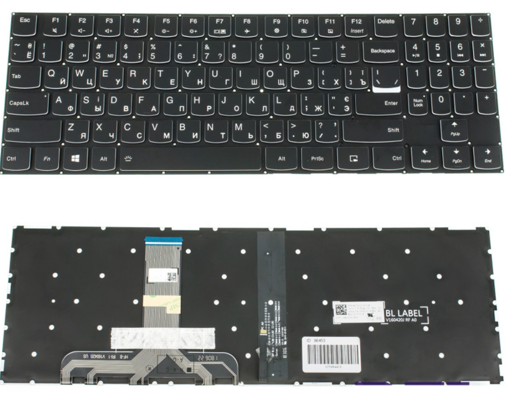 Клавіатура для ноутбука Lenovo Legion Y540-15IRH Клавіатура для ноутбука Lenovo Legion Y540-15IRH