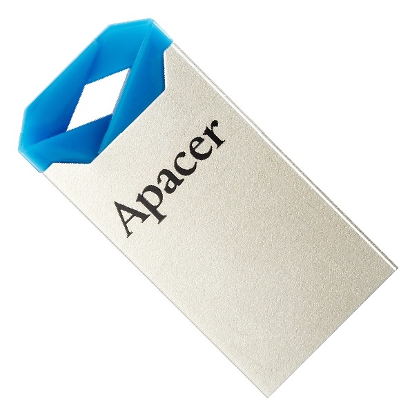 Флеш-накопичувач USB 32GB Apacer AH111 Silver/Blue (AP32GAH111U-1) Флеш-накопичувач USB 32GB Apacer AH111 Silver/Blue (AP32GAH111U-1)