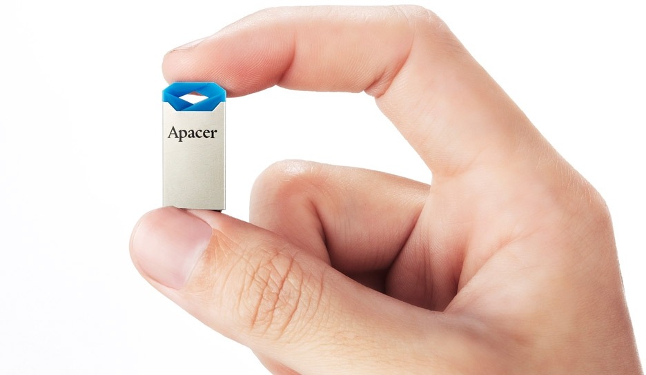 Флеш-накопичувач USB 32GB Apacer AH111 Silver/Blue (AP32GAH111U-1) Флеш-накопичувач USB 32GB Apacer AH111 Silver/Blue (AP32GAH111U-1)