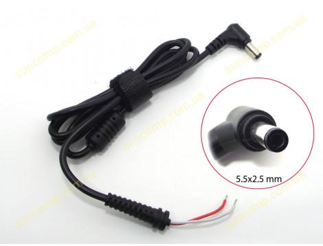 Кабель ремонтний (хвіст зарядки) для ноутбука Samsung 40W-90W 5.5x3.0мм +pin Кабель ремонтний (хвіст зарядки) для ноутбука Samsung 40W-90W 5.5x3.0мм +pin