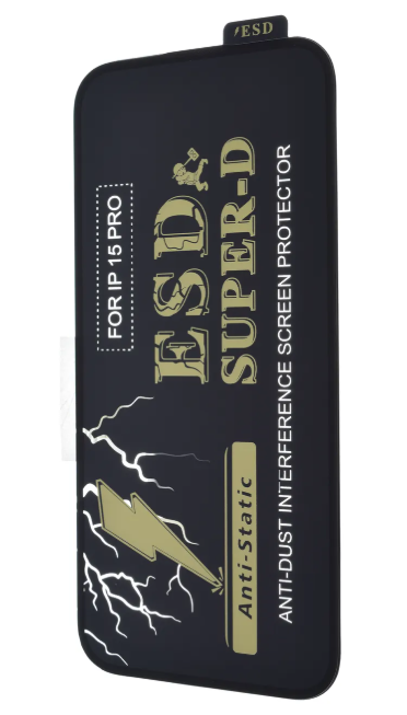 Захисне скло WEADDU Super D ESD Apple iPhone 15 Pro black Захисне скло WEADDU Super D ESD Apple iPhone 15 Pro black