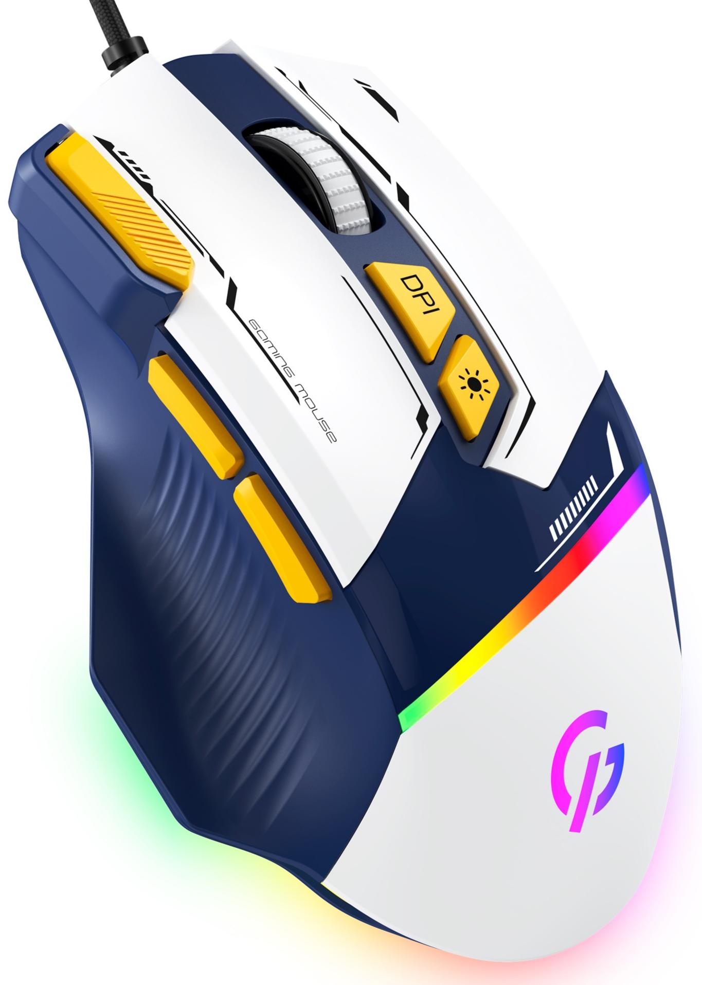 Миша GamePro GM300BL Blue-White Миша GamePro GM300BL Blue-White