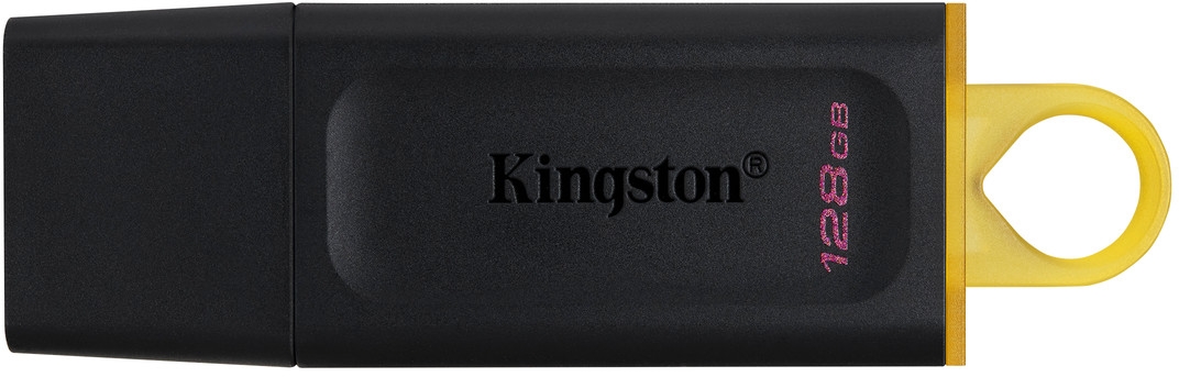 Флеш-накопичувач USB 3.2 128GB Kingston DataTraveler Exodia Black/Yellow (DTX/128GB)