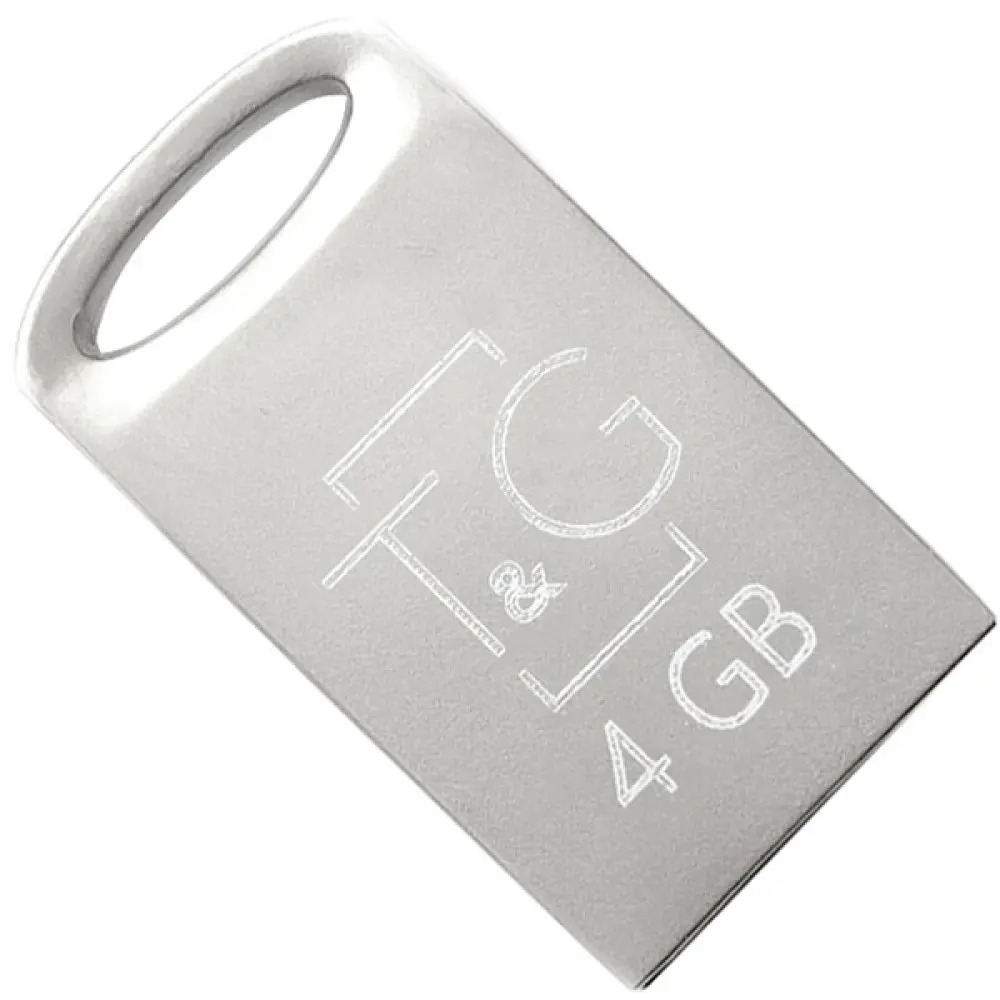 Флеш-накопичувач USB 4GB T&G 105 Metal Series Silver (TG105-4G) Флеш-накопичувач USB 4GB T&G 105 Metal Series Silver (TG105-4G)