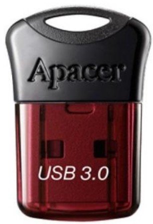Флеш-накопичувач USB3.0 64GB Apacer AH157 Black/Red (AP64GAH157R-1 Флеш-накопичувач USB3.0 64GB Apacer AH157 Black/Red (AP64GAH157R-1