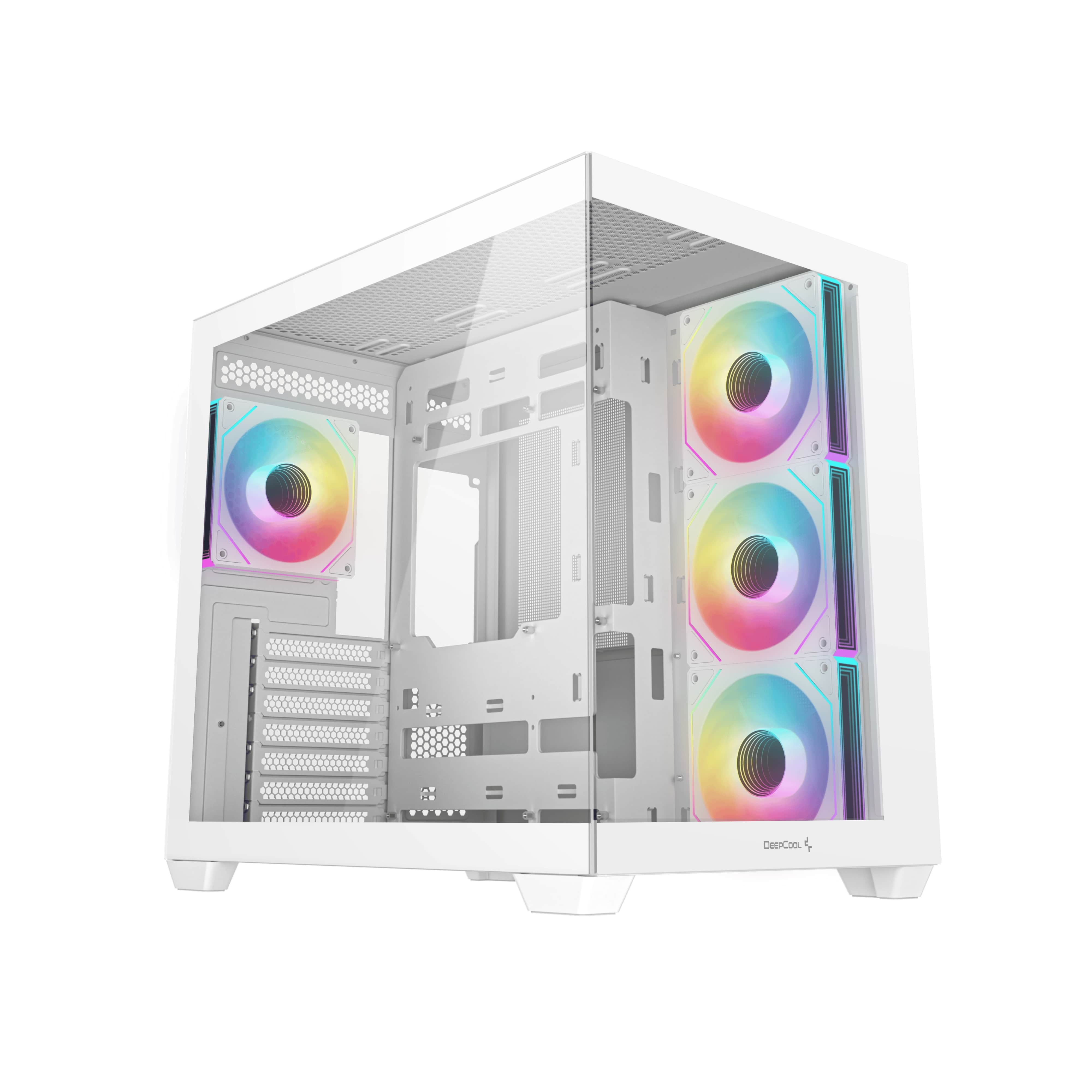 Корпус DeepCool CG530 4F White (R-CG530-WHADA4-G-1) без БЖ Корпус DeepCool CG530 4F White (R-CG530-WHADA4-G-1) без БЖ