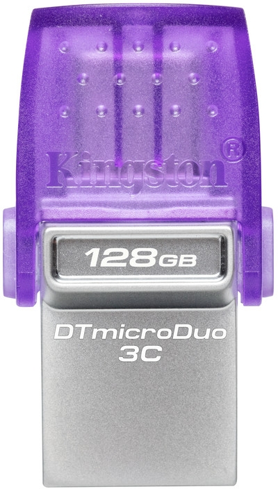 Флеш-накопичувач USB3.2 128GB Type-C Kingston DataTraveler microDuo 3C (DTDUO3CG3/128GB) Флеш-накопичувач USB3.2 128GB Type-C Kingston DataTraveler microDuo 3C (DTDUO3CG3/128GB)