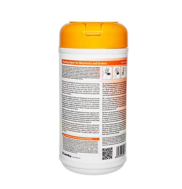 Чист. CW серветки для LCD и TFT 100шт CW-1071 Чист. CW серветки для LCD и TFT 100шт CW-1071