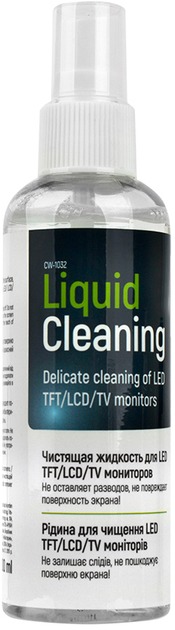 Чистяча рідина ColorWay (CW-1032) для LED/LCD/TFT екранів 100мл Чистяча рідина ColorWay (CW-1032) для LED/LCD/TFT екранів 100мл