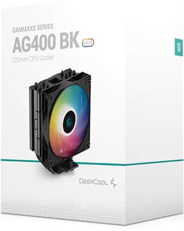 Кулер процесорний DeepCool AG400 BK ARGB (R-AG400-BKANMC-G-2) Кулер процесорний DeepCool AG400 BK ARGB (R-AG400-BKANMC-G-2)