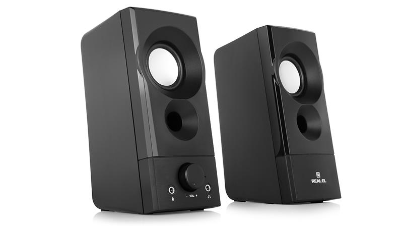 Акустична система REAL-EL S-90 Black Акустична система REAL-EL S-90 Black