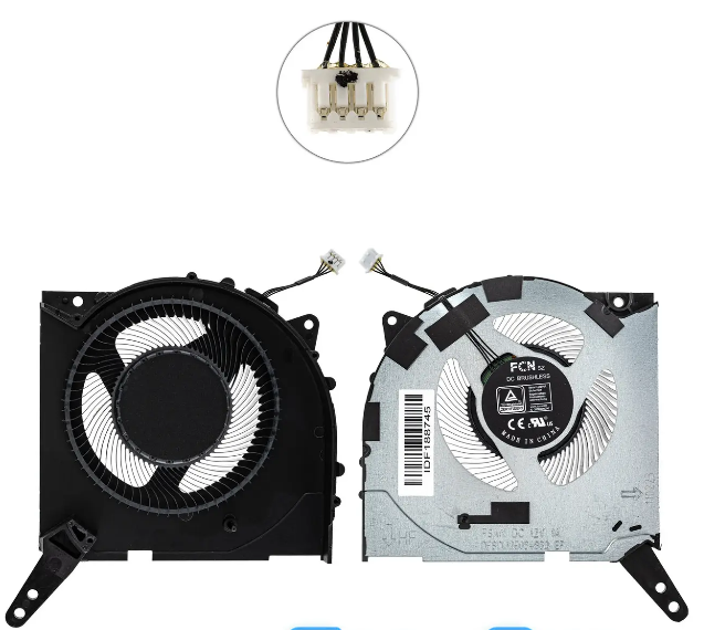 Оригінальний вентилятор для ноутбука Lenovo (Legion 5 15ARH7H), 12 V, CPU Оригінальний вентилятор для ноутбука Lenovo (Legion 5 15ARH7H), 12 V, CPU