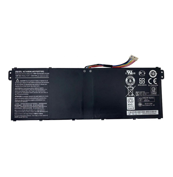 Акумуляторна батарея до ноутбука Acer AC14B8K (AC14B8K) | 15.2V 48 Wh | Replacement Акумуляторна батарея до ноутбука Acer AC14B8K (AC14B8K) | 15.2V 48 Wh | Replacement