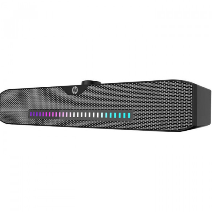 Акустична система 2.0 HP DHS-4200, Bluetooth, 3,5мм+USB, 6Вт, Sound Bar LED RGB, Black Акустична система 2.0 HP DHS-4200, Bluetooth, 3,5мм+USB, 6Вт, Sound Bar LED RGB, Black
