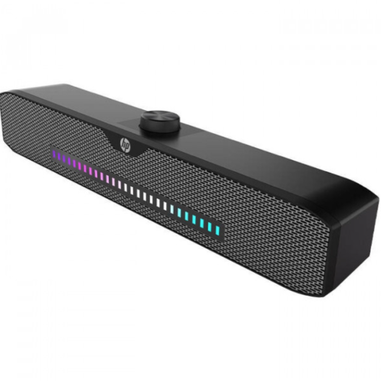 Акустична система 2.0 HP DHS-4200, Bluetooth, 3,5мм+USB, 6Вт, Sound Bar LED RGB, Black Акустична система 2.0 HP DHS-4200, Bluetooth, 3,5мм+USB, 6Вт, Sound Bar LED RGB, Black