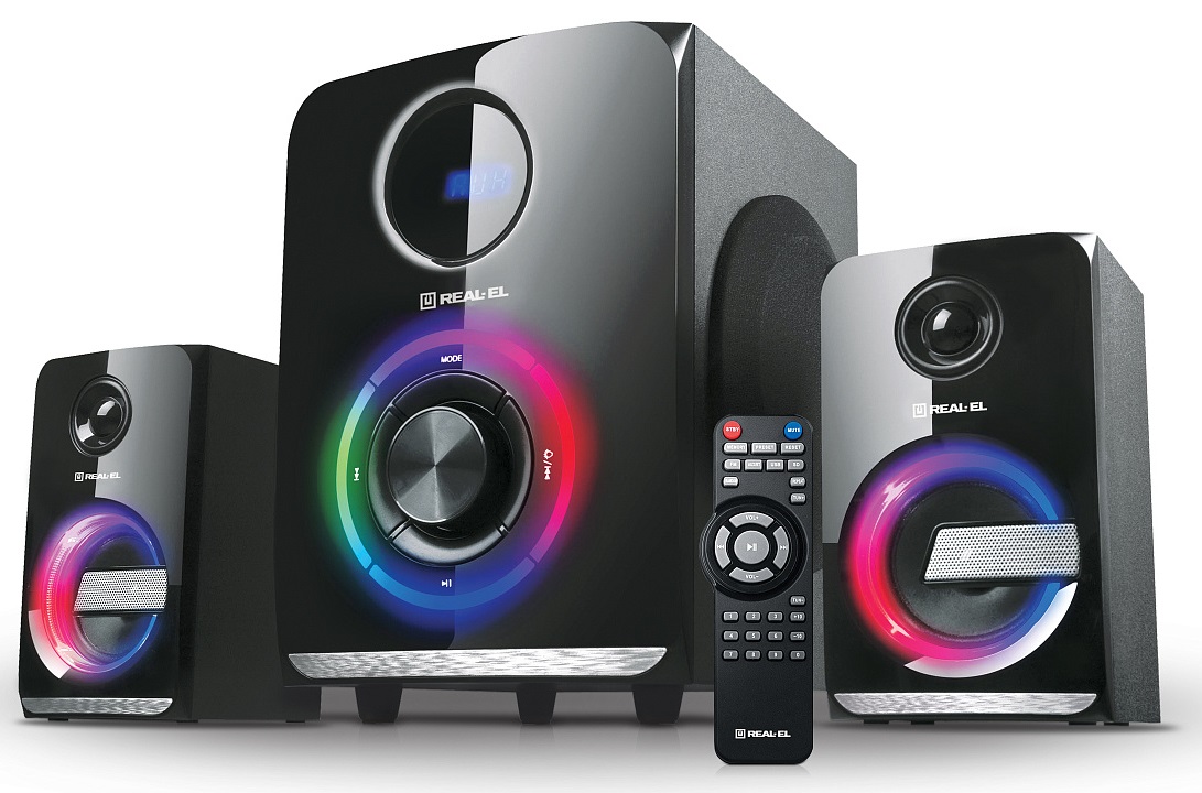 Акустична система REAL-EL M-580 Black Акустична система REAL-EL M-580 Black