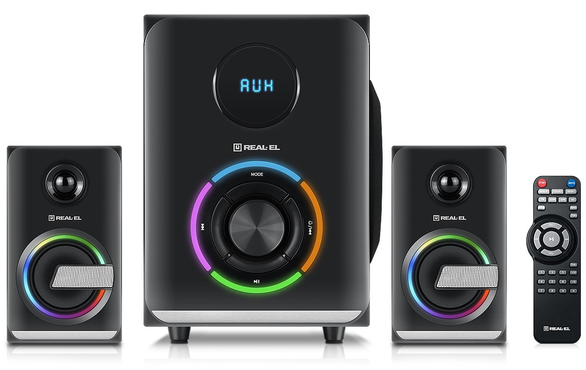Акустична система REAL-EL M-580 Black Акустична система REAL-EL M-580 Black