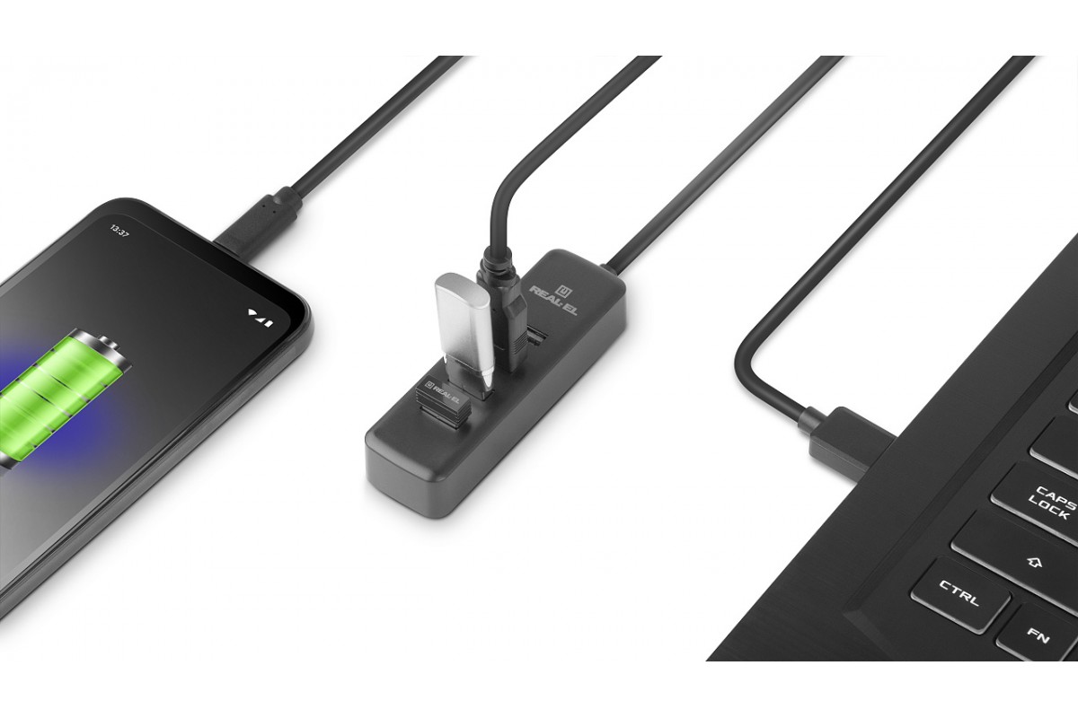 Концентратор REAL-EL HQ-175 Black Концентратор REAL-EL HQ-175 Black