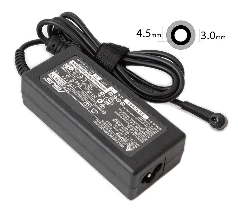 Блок живлення для ноутбука Asus 19V 3.42A 65W 4.5x3.0мм (AD103015) bulk Блок живлення для ноутбука Asus 19V 3.42A 65W 4.5x3.0мм (AD103015) bulk