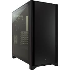 Корпус Corsair 4000D Tempered Glass Black (CC-9011198-WW) без БЖ Корпус Corsair 4000D Tempered Glass Black (CC-9011198-WW) без БЖ
